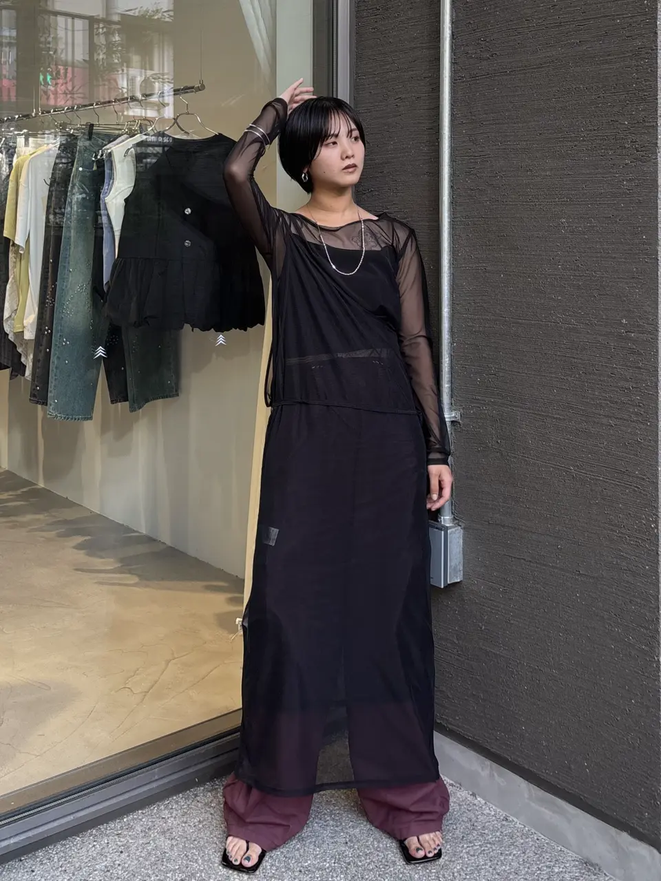 パンツ MILITARY SLIT LACE CARGO PANTS MILITARY SLIT LACE CARGO PANTS