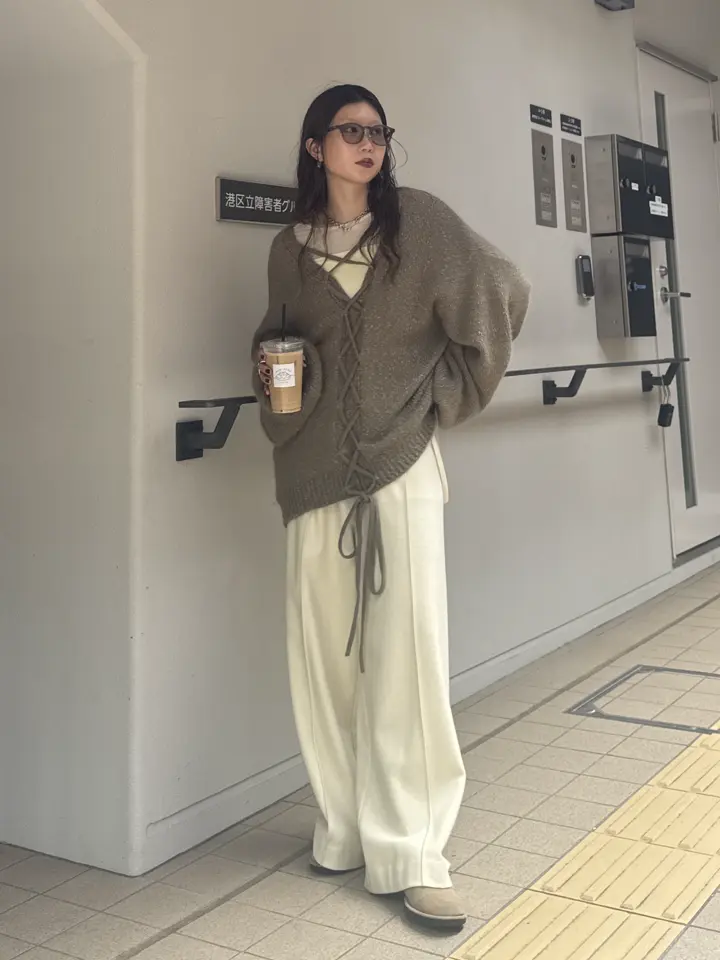 アメリヴィンテージ スナップボタンニットセットアップ アメリヴィンテージ スナップボタンニットセットアップ