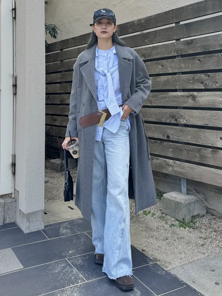 【90's】Wool Maxi Chester Coat / Dark Gray 90's】Wool Maxi Chester Coat / Dark Gray 90's】Wool Maxi Chester