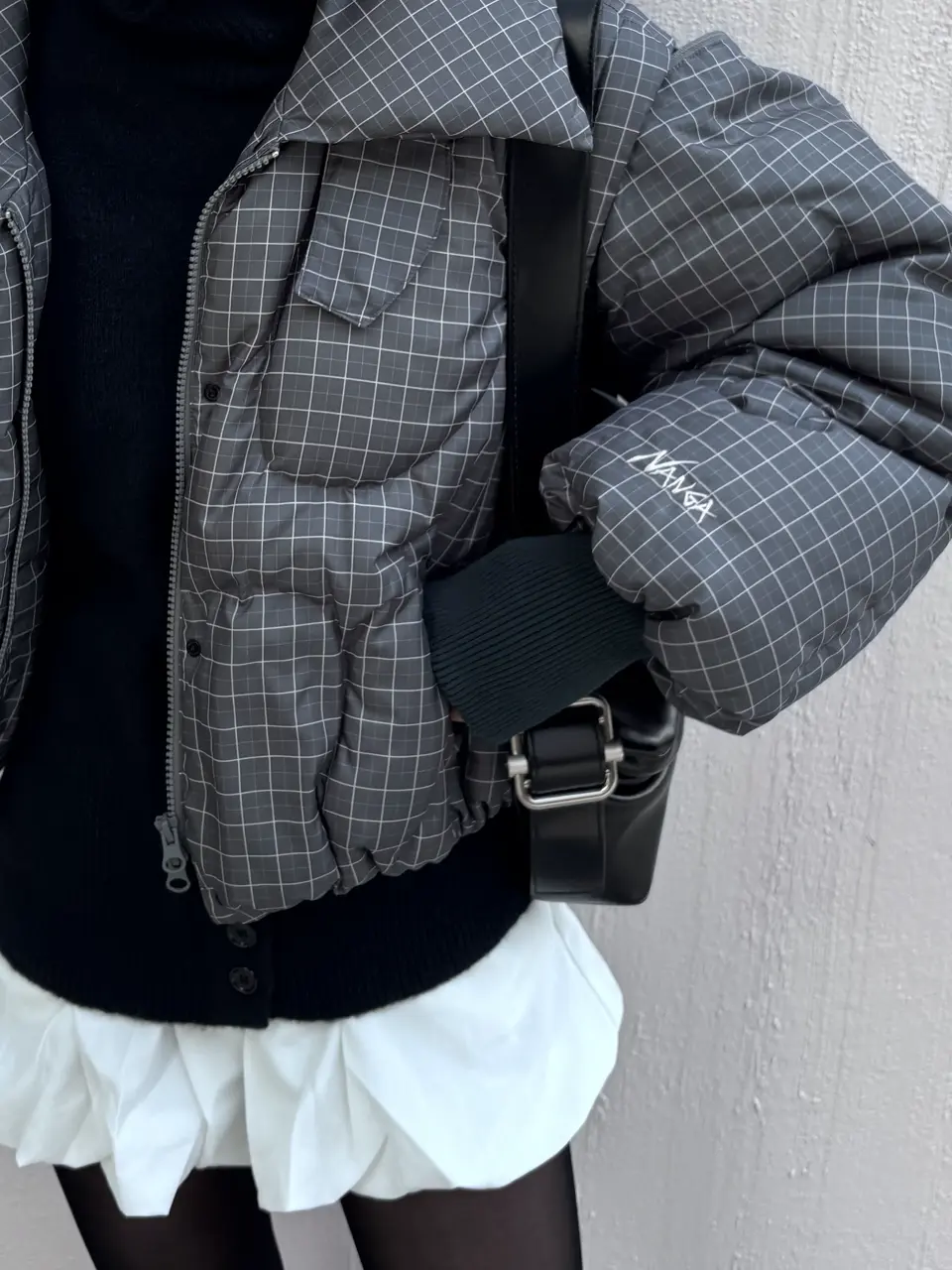 NANGA × Ameri 2WAY WAVE CHECK DOWN COAT | Ameri VINTAGE NANGA