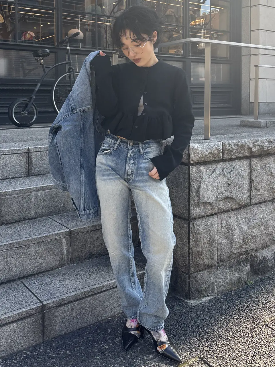 【訳あり】BRUNELLO CUCINELLI バギーテーパードデニムモニーレ付 2/1/2026のHAZUKIの投稿