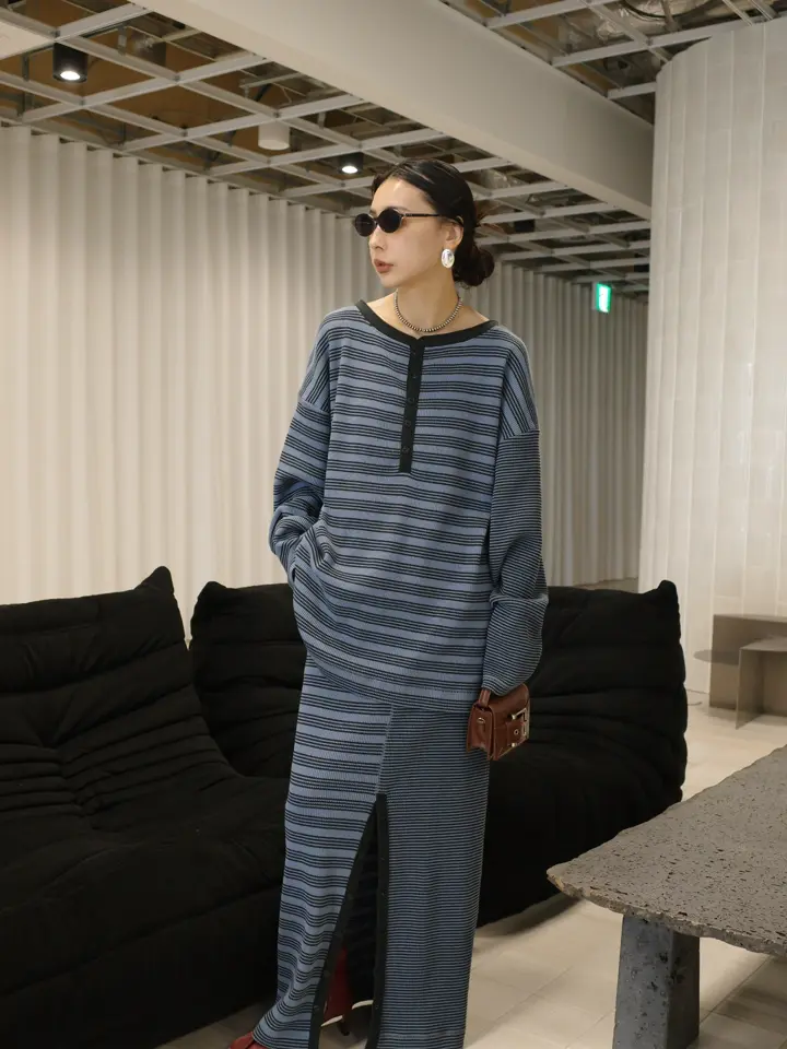 MILLER×Ameri 2WAY WAFFLE SKIRT