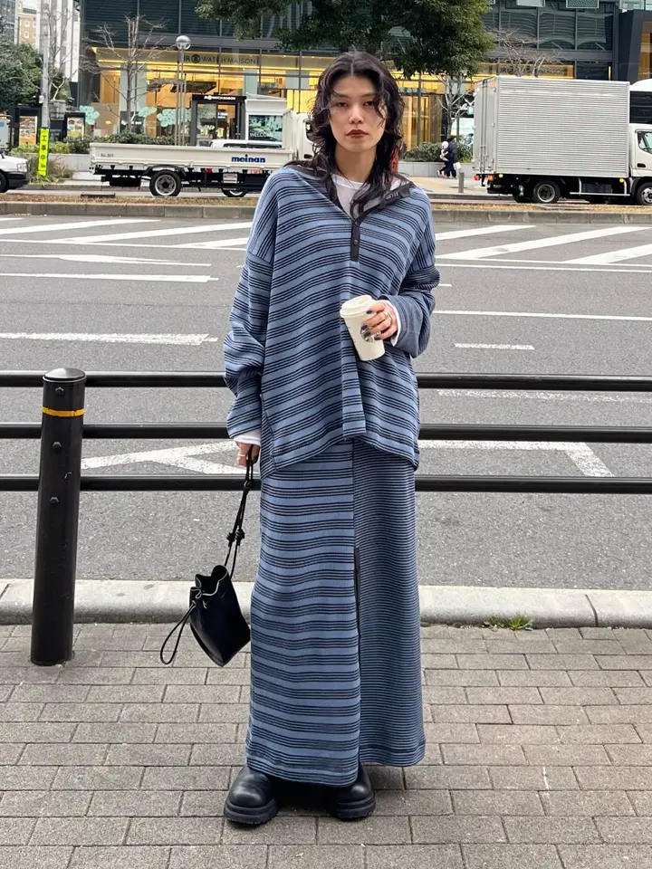 MILLER×Ameri 2WAY WAFFLE SKIRT
