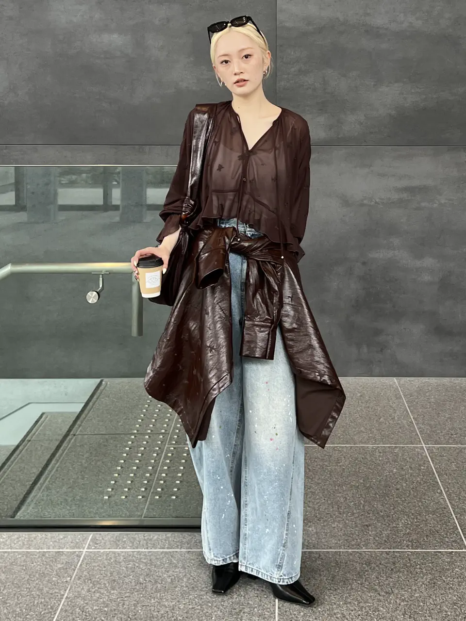 CHRISTINE EMBROIDERY BLOUSE