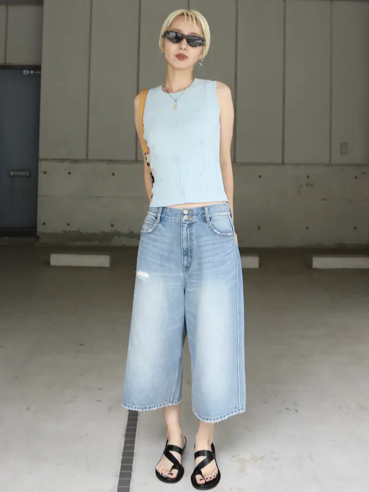 MEDI FRUIT RIB KNIT TANK