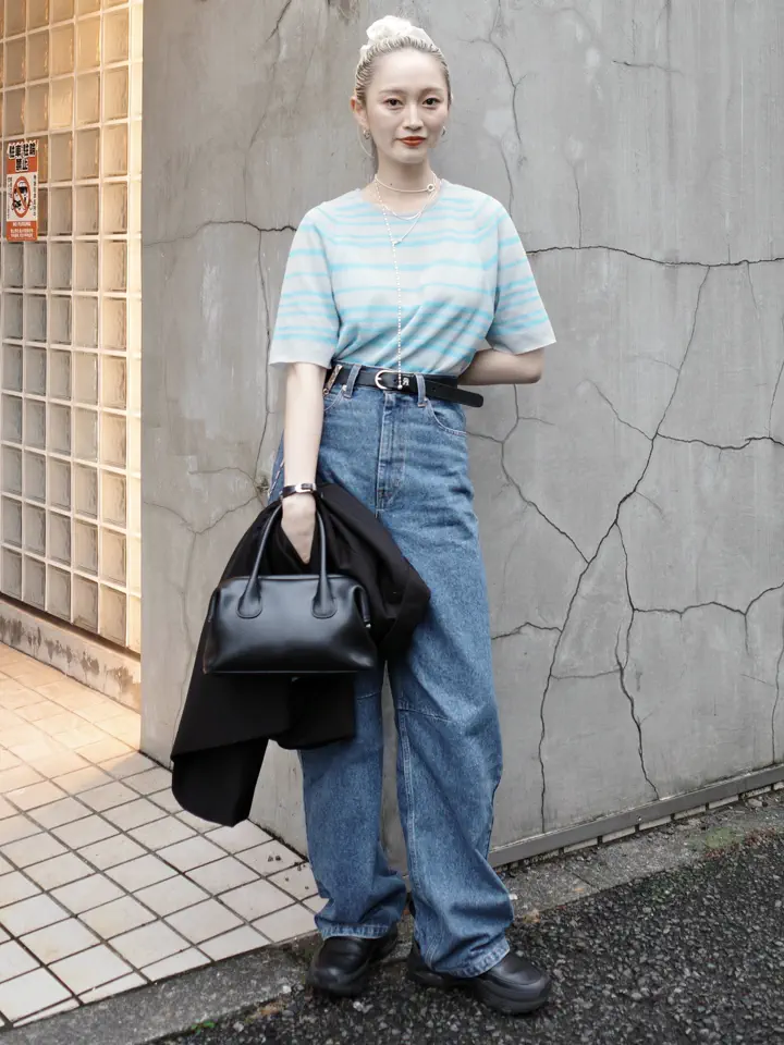 REVERSIBLE SHEER BORDER KNIT TOP
