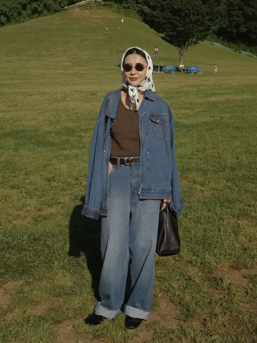 Wrangler×Ameri BLANKET STITCH DENIM JACKET