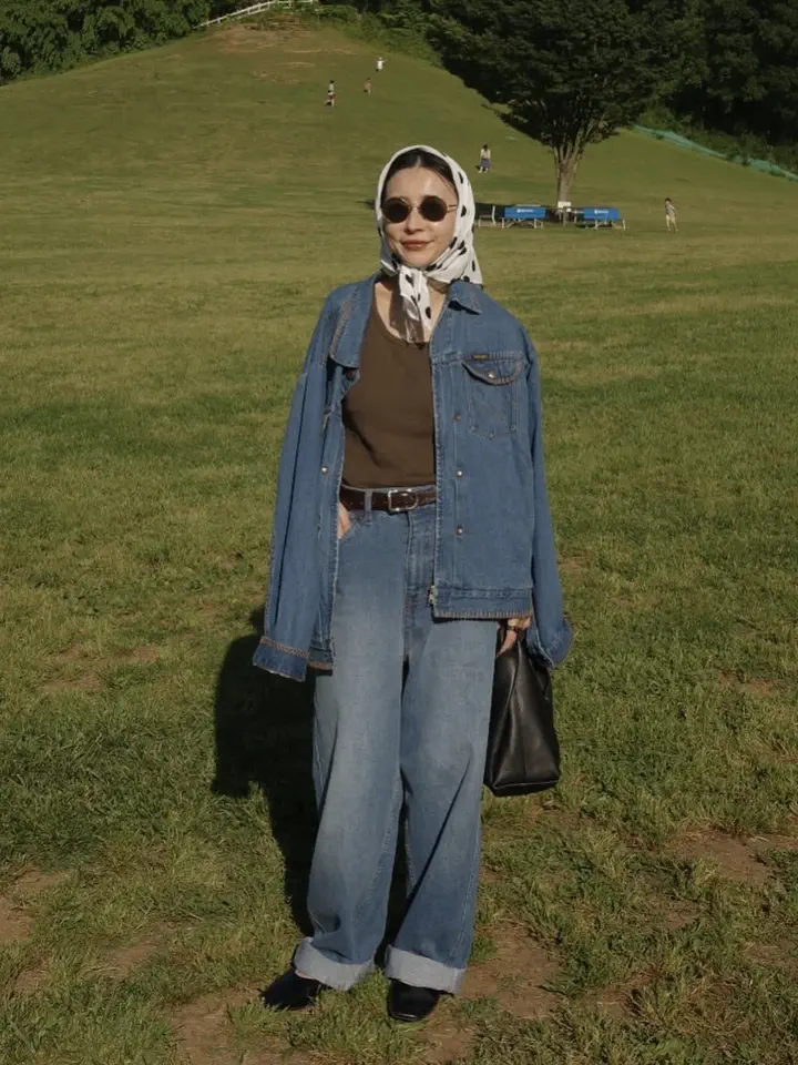 Wrangler×Ameri BLANKET STITCH DENIM JACKET