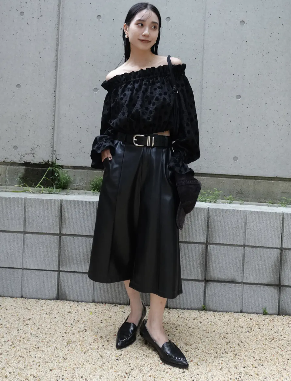 FLOCKY FLOWER 2WAY OFF SHOULDER TOP