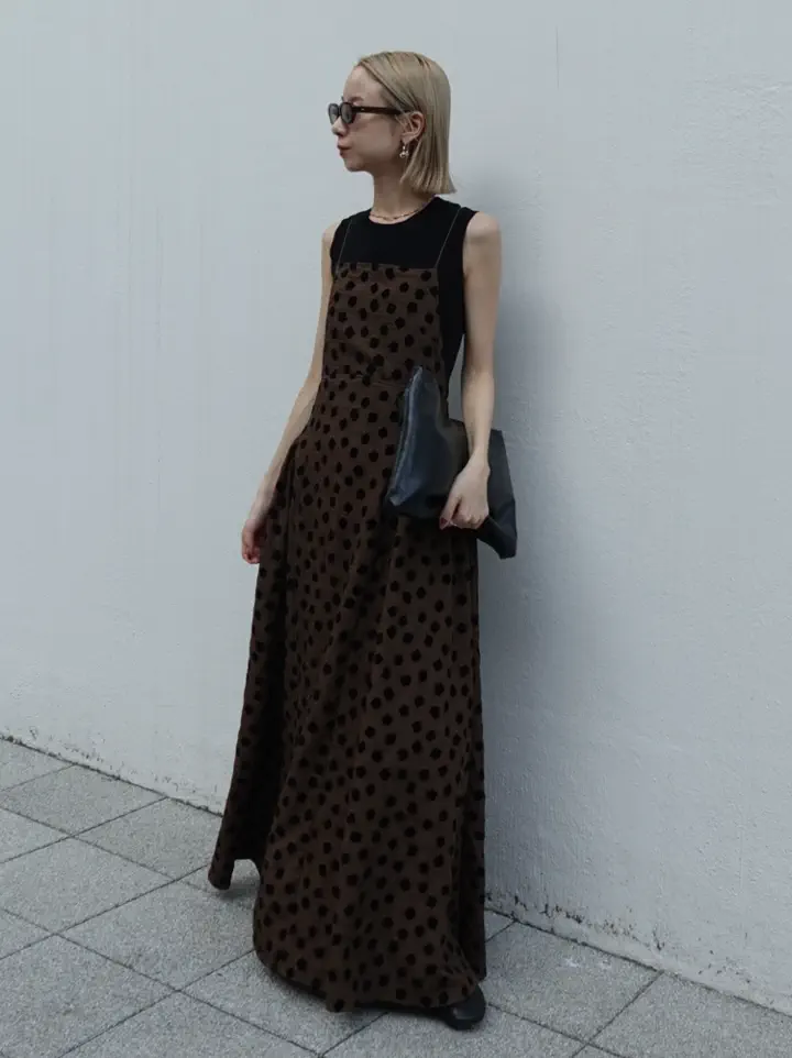 FLOCKY FLOWER CAMISOLE DRESS