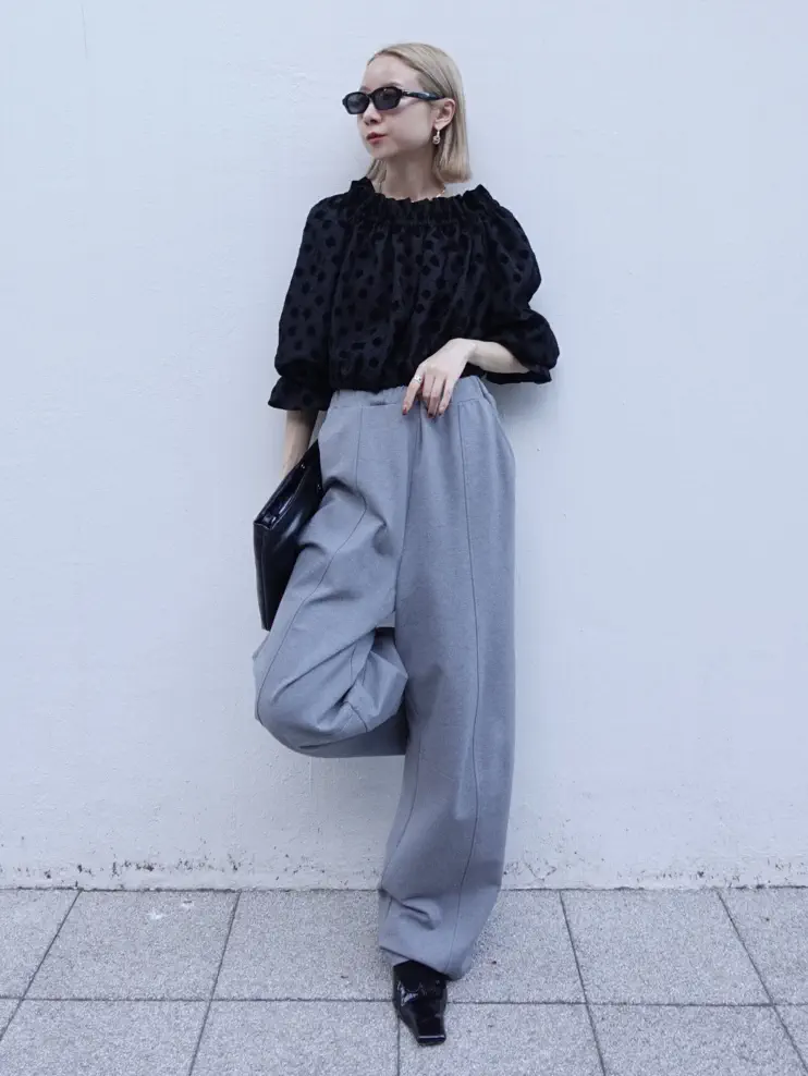 FLOCKY FLOWER 2WAY OFF SHOULDER TOP