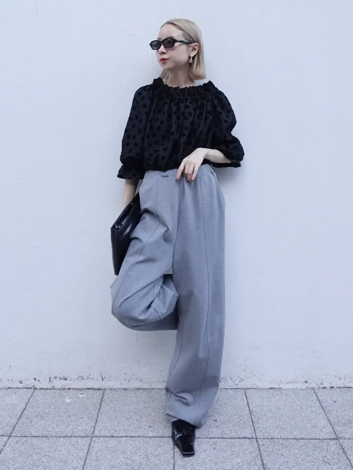 FLOCKY FLOWER 2WAY OFF SHOULDER TOP