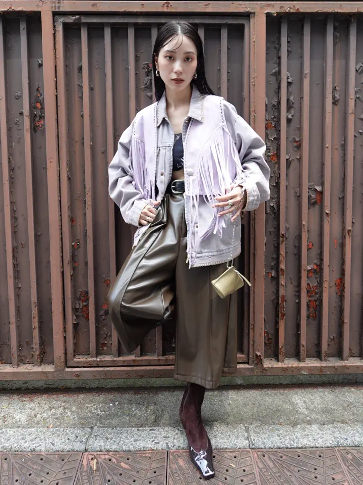 Wrangler×Ameri BLANKET STITCH DENIM JACKET