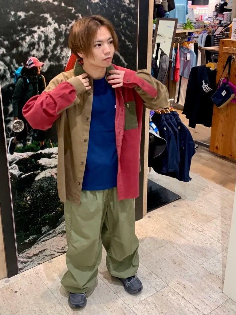 チャムス CHUMS オーバーサイズドコーデュロイシャツ メンズ 秋