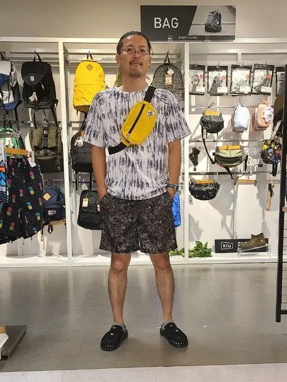 チャムス CHUMS ミニウエストパックスウェット メンズ