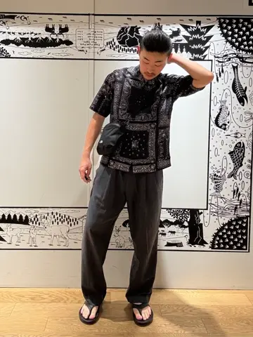 ザ・ノース・フェイス THE NORTH FACE S/S Aloha Vent Shirt ショート