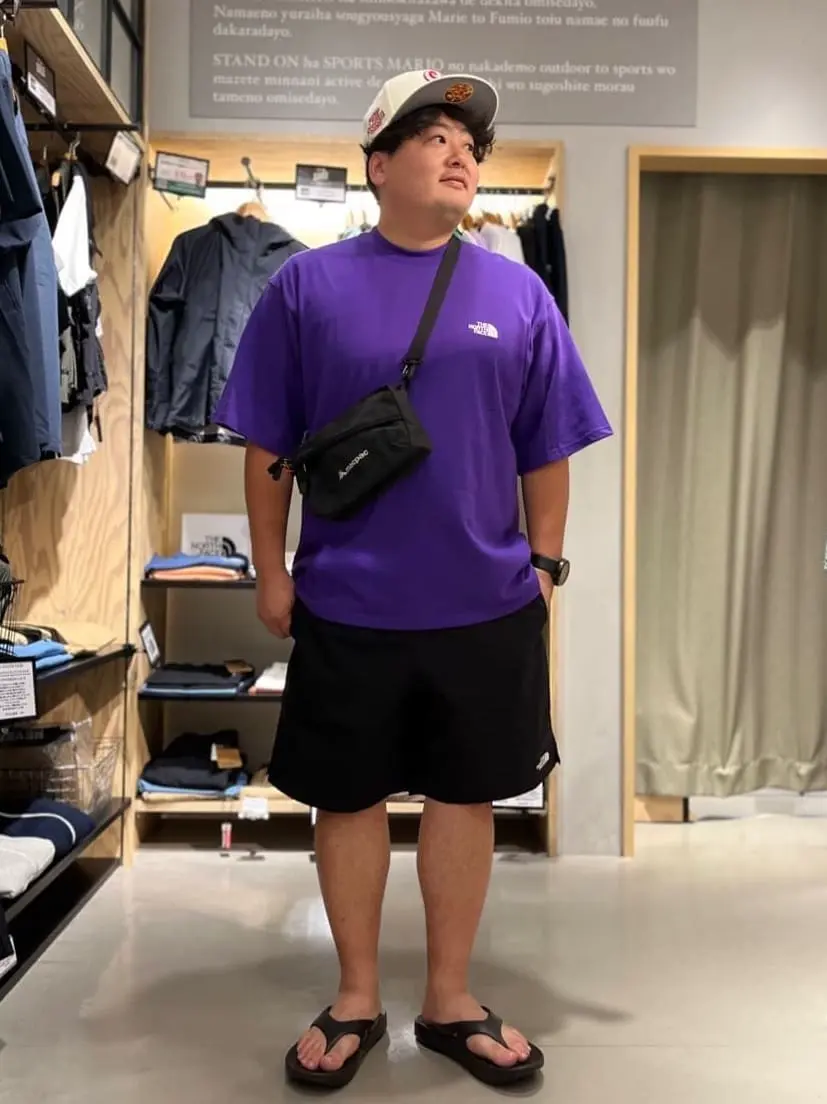 正規品新品】OOFOS OOriginal 黒24cm & 無印のシャツ 正規品新品