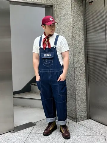 【新品】CHUMS メンズ　オーバーオール　XLサイズ 楽天市場】チャムス オーバーオール（メンズファッション）の通販