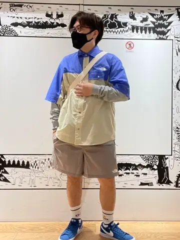 00s THE NORTH FACE コーデュロイシャツ XL ベージュ A3 ザ・ノース・フェイス THE NORTH FACE 【正規取扱店】ショート