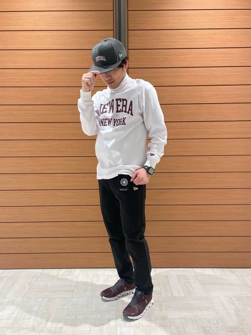 ニューエラ NEW ERA テーパード ストレッチパンツ Classic Logo
