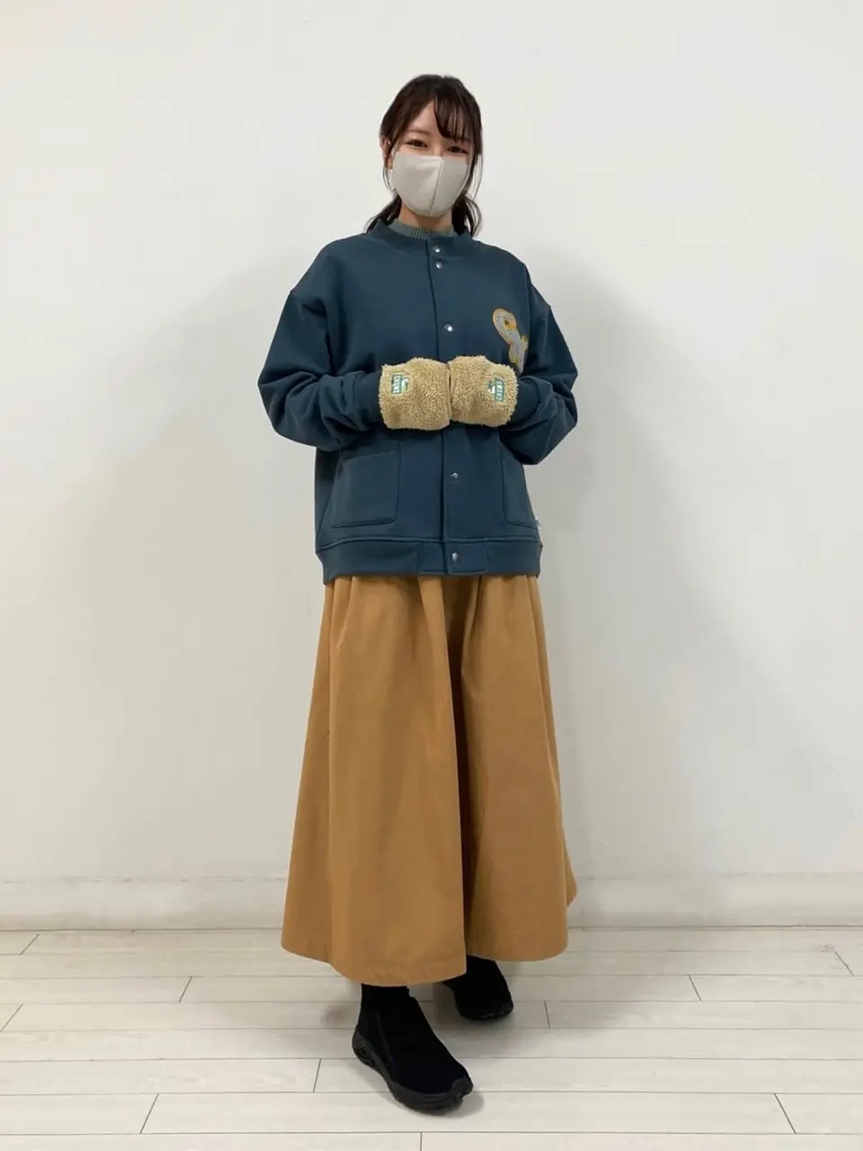 チャムス CHUMS トゥータックワイドスカートTC レディース オール