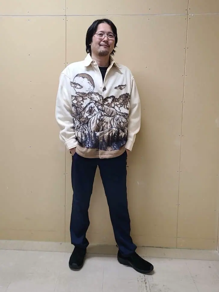【L】go slow caravan フリースブルゾン go slow caravan ブルゾン アウター POLARTECフリース