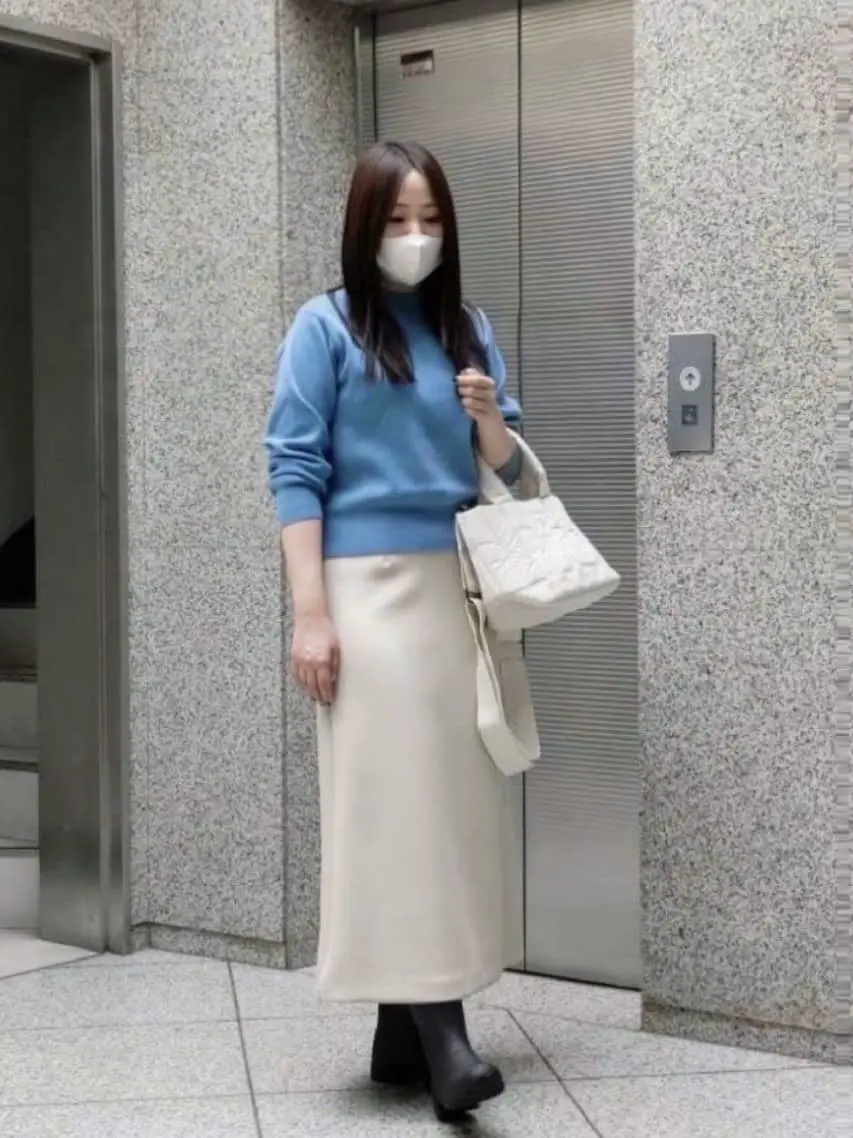【emmi atelier】ecoダンボール素材ナロースカート　エミ エミ emmi emmi atelier ecoダンボール素材ナロースカート