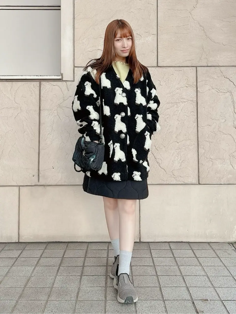 エミ emmi emmi atelier キルティングハーフスカート レディース