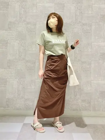 完売商品【emmi atelier】タイニードットタイトスカート