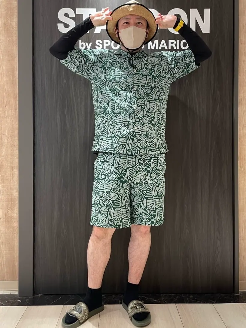 ザ・ノース・フェイス THE NORTH FACE S/S Aloha Vent Shirt ショート