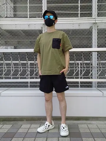 Tシャツ 超速乾ポケットTシャツ メンズ オールシーズン ポケT
