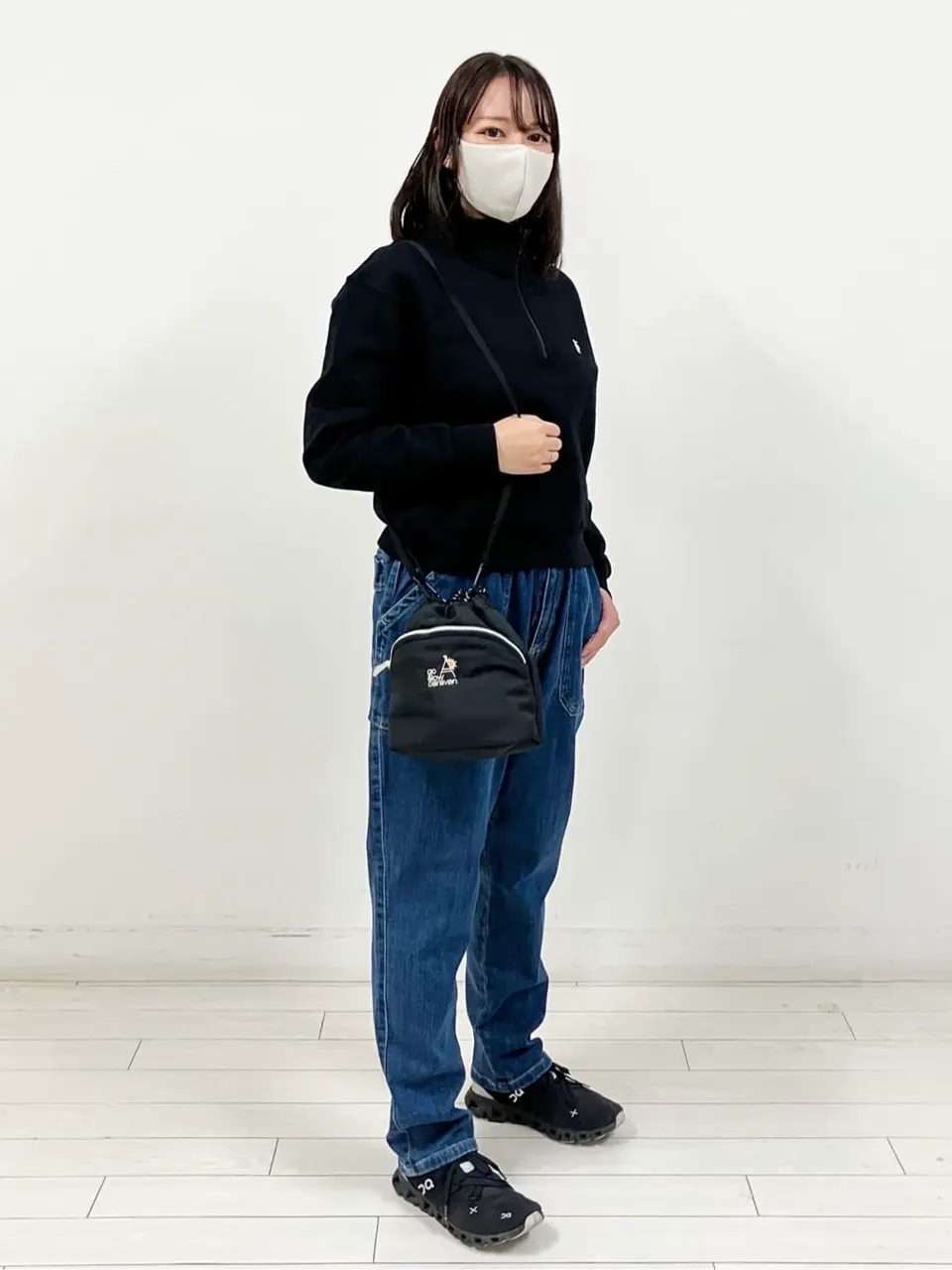 ゴースローキャラバン go slow caravan ふんわり巾着ポーチ メンズ