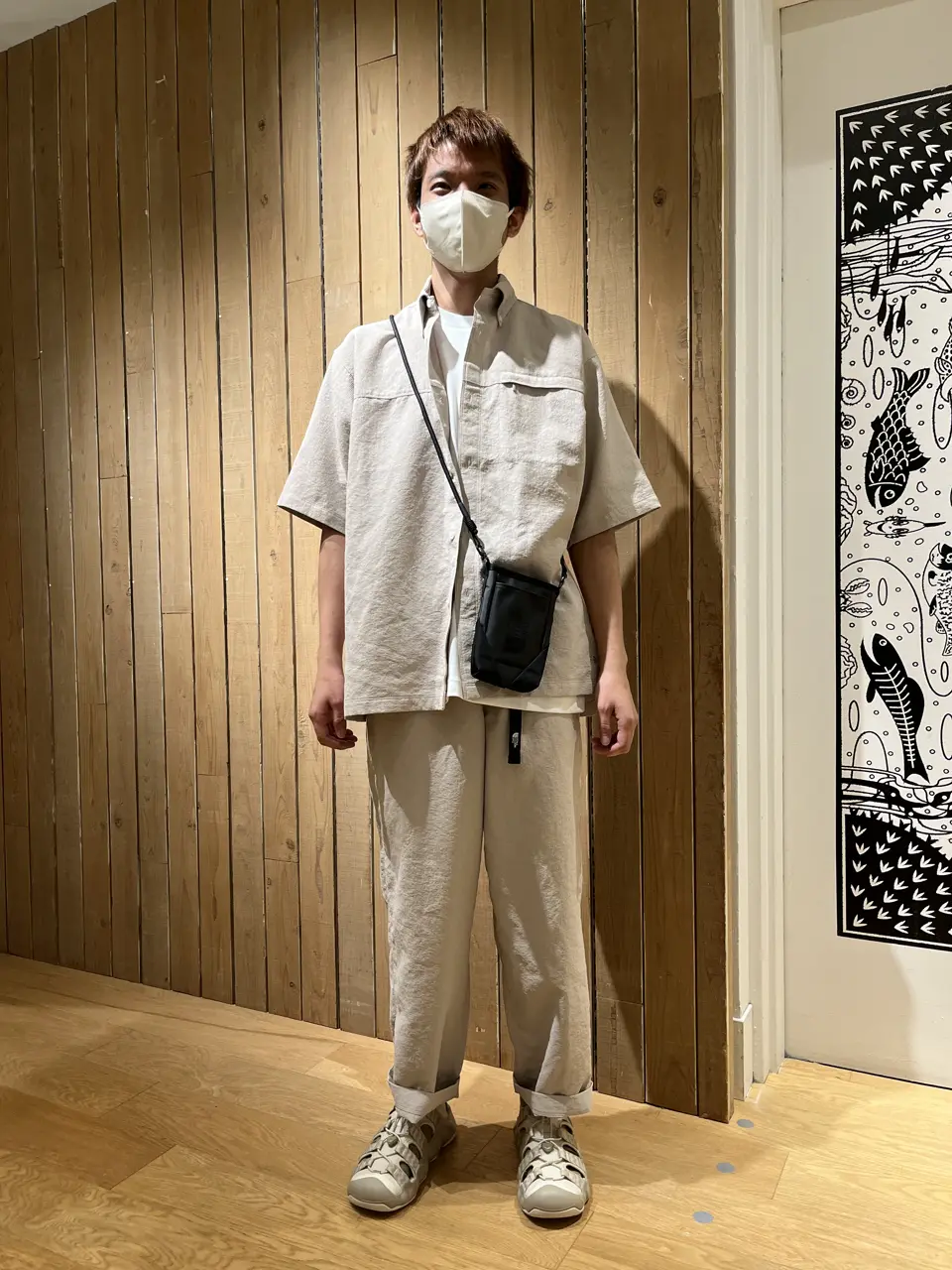 THE NORTH FACE S/S Awning Shirt Lサイズ ザ・ノース・フェイス THE NORTH FACE ショートスリーブ