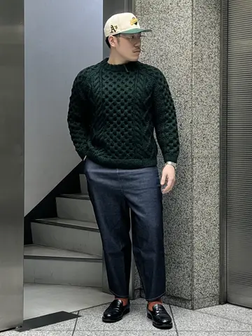 アクビ Aquvii CONTROL PAINTER PANTS WALLWORTH デニム