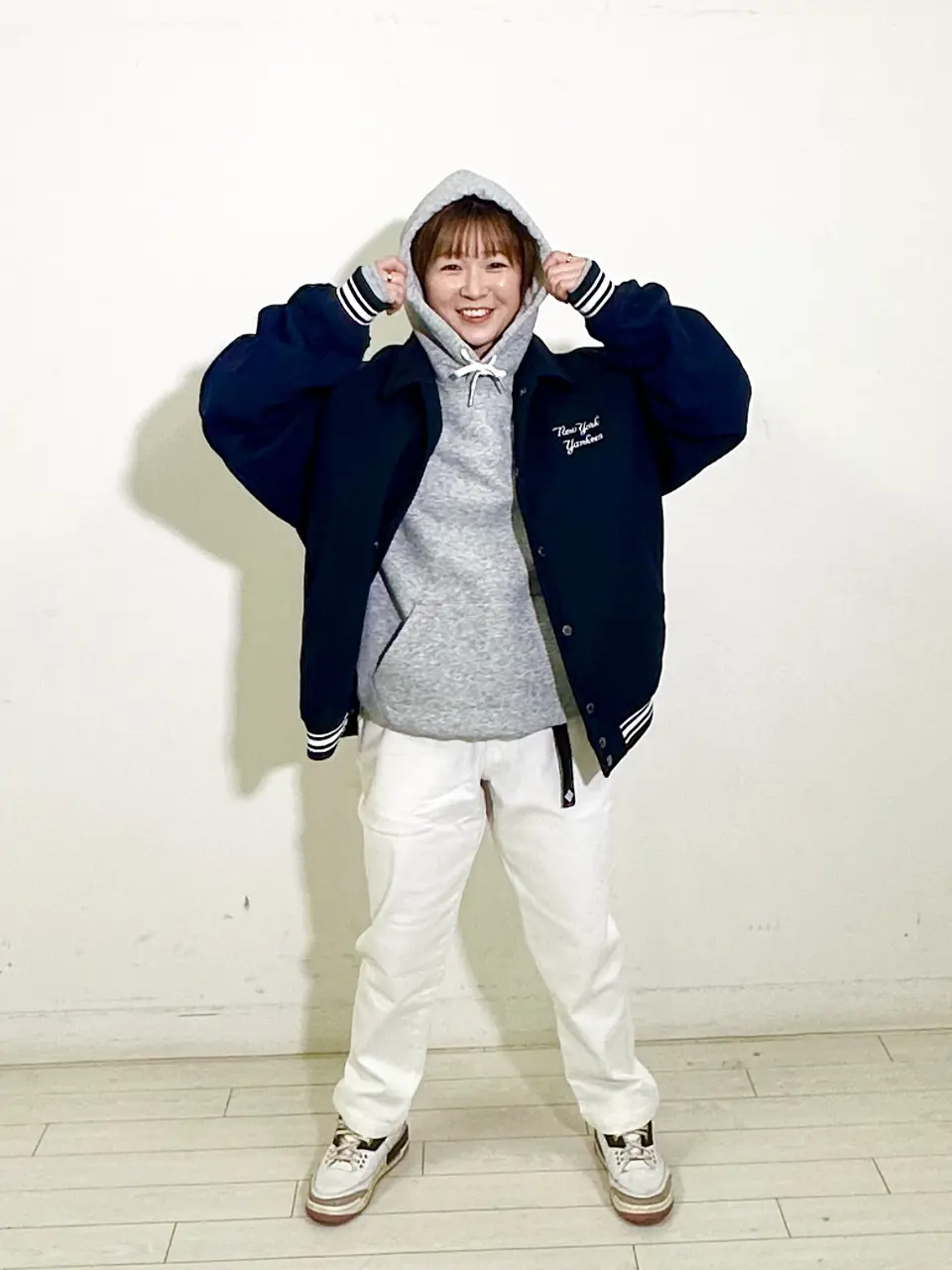 ニューエラ NEW ERA MELTON VARSITY JACKET メルトン ヴァーシティ