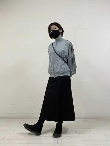 エミ emmi emmi atelier サイドライントラックジャケット