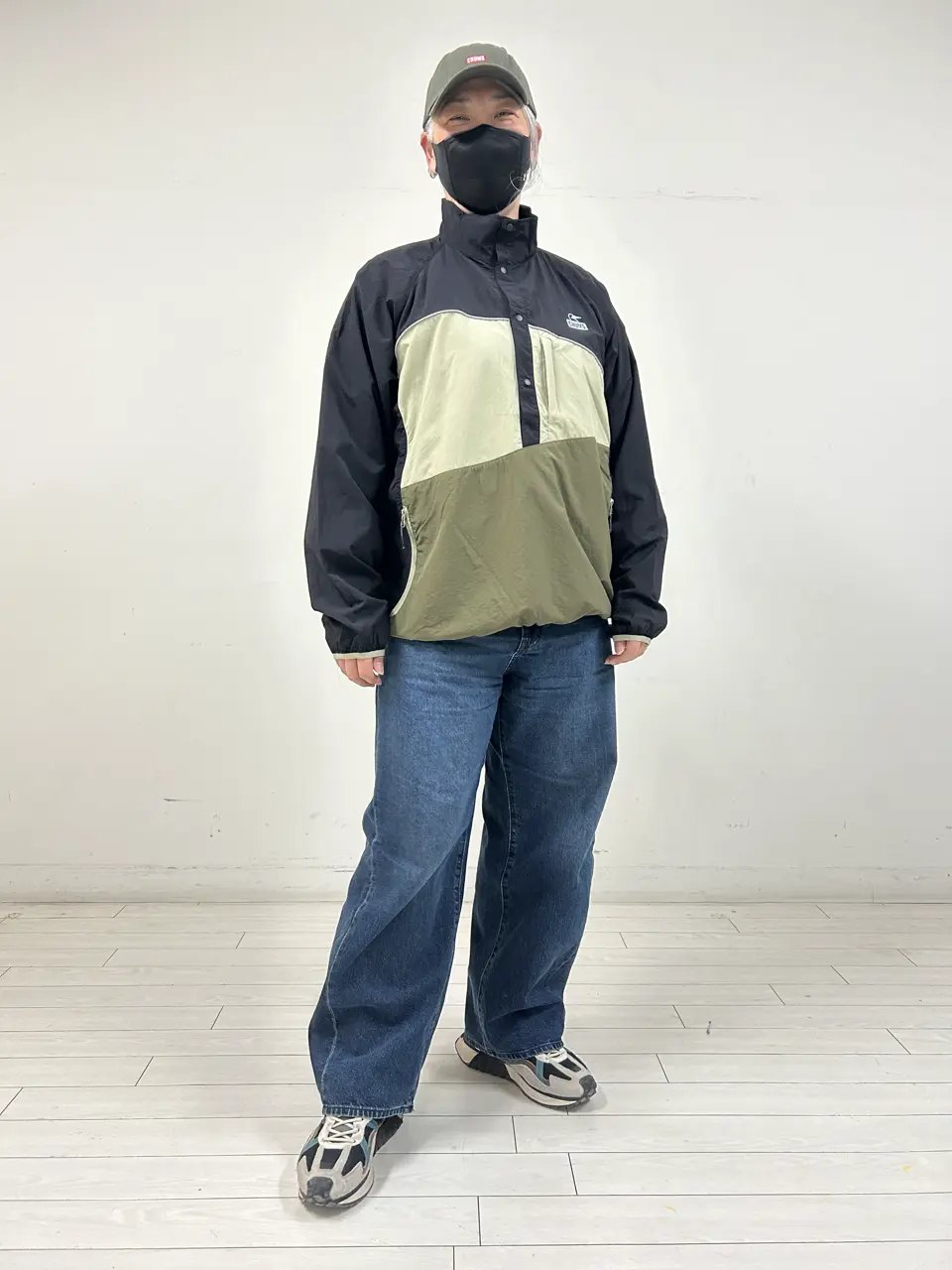 チャムス CHUMS Chumley Sports Pullover Jacket チャムリー