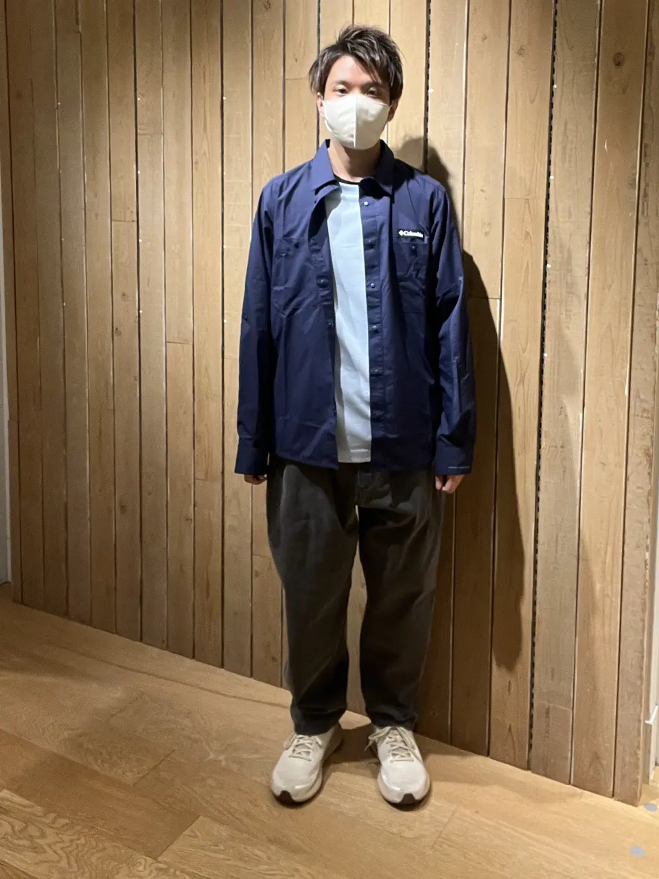 コロンビア Columbia グレイシャルビスタロングスリーブシャツ