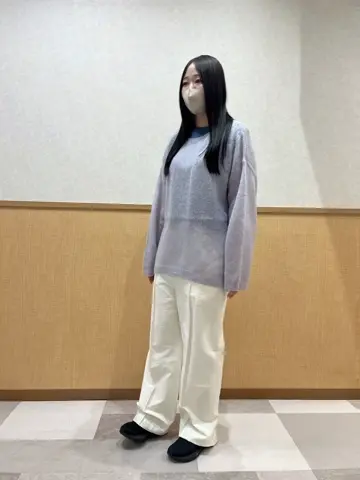 エミ emmi emmi atelier ピンタックウエストゴムパンツ
