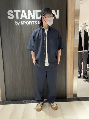 ザ・ノース・フェイス ショートスリーブオーニングシャツ リネン調