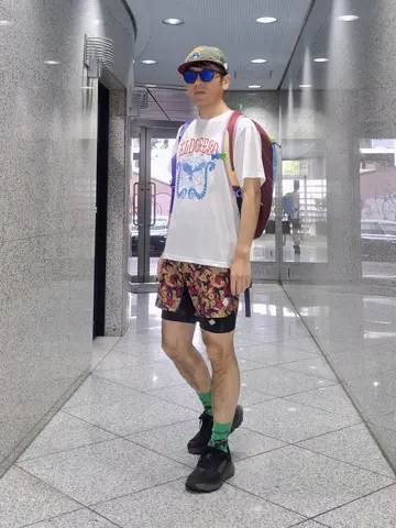 エルドレッソ Tropical Shorts(Pink) Mサイズ 新品未使用 ELDORESO Tropical Shorts エルドレッソ ランニング 2025SS