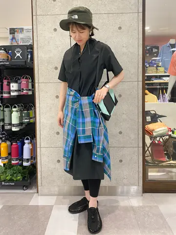 ザ・ノース・フェイス ショートスリーブアロハベントシャツワンピース