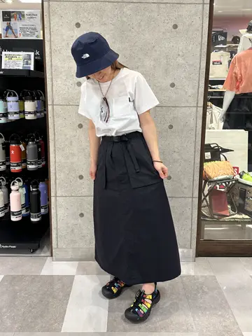 TNF 完売！コンパクトスカート　新品未使用品　ブラックS アウトドア　キャンプ NBW32330_K_20240713173207149_2