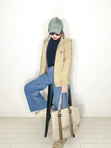 アロハサンデー ALOHA SUNDAY AS WAVES NEOPRENE TOTE BAG ウェーブス