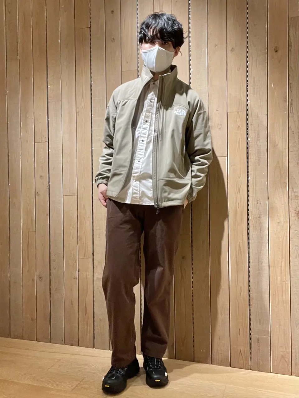 ザ・ノース・フェイス THE NORTH FACE L/S NUPTSE SHIRT ロング