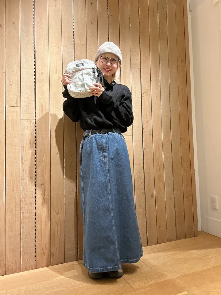 グラミチ サッターデニムスカート メンズ レディース ユニセックス