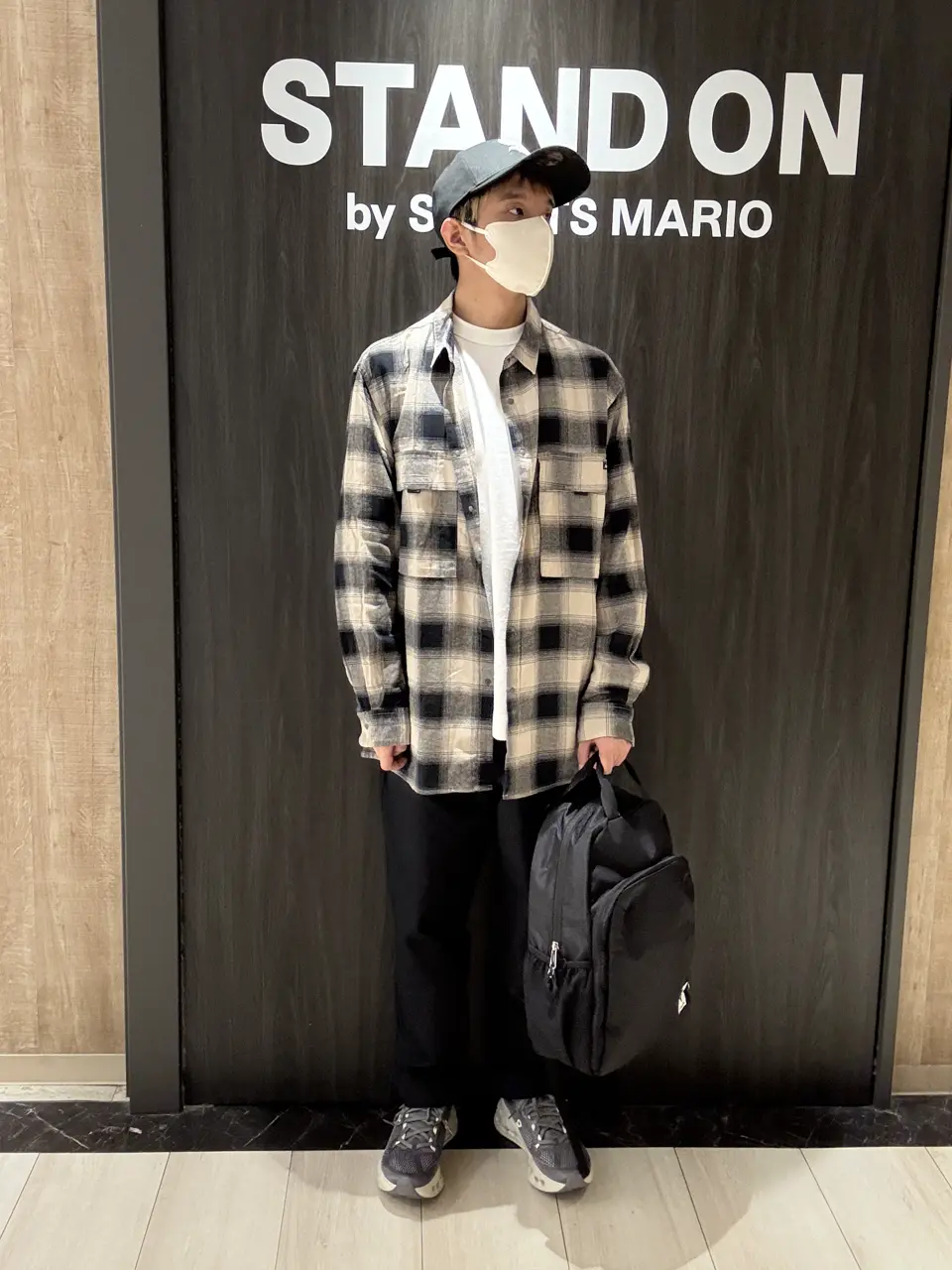 【にこ☺︎︎smile☆専用】ジャケット＆ロングジョンセット ストレッチファインロングノーカラージャケット - SOÉJU online