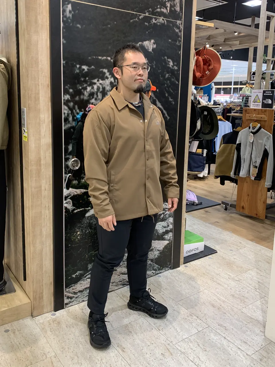 ゴースローキャラバン T/CキャンバスワッペンコーチJKT go slow