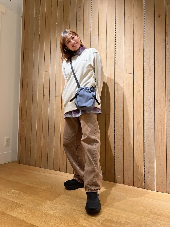 ナンガ オンブレチェック ダブルポケット ボックスシャツ NANGA OMBRE