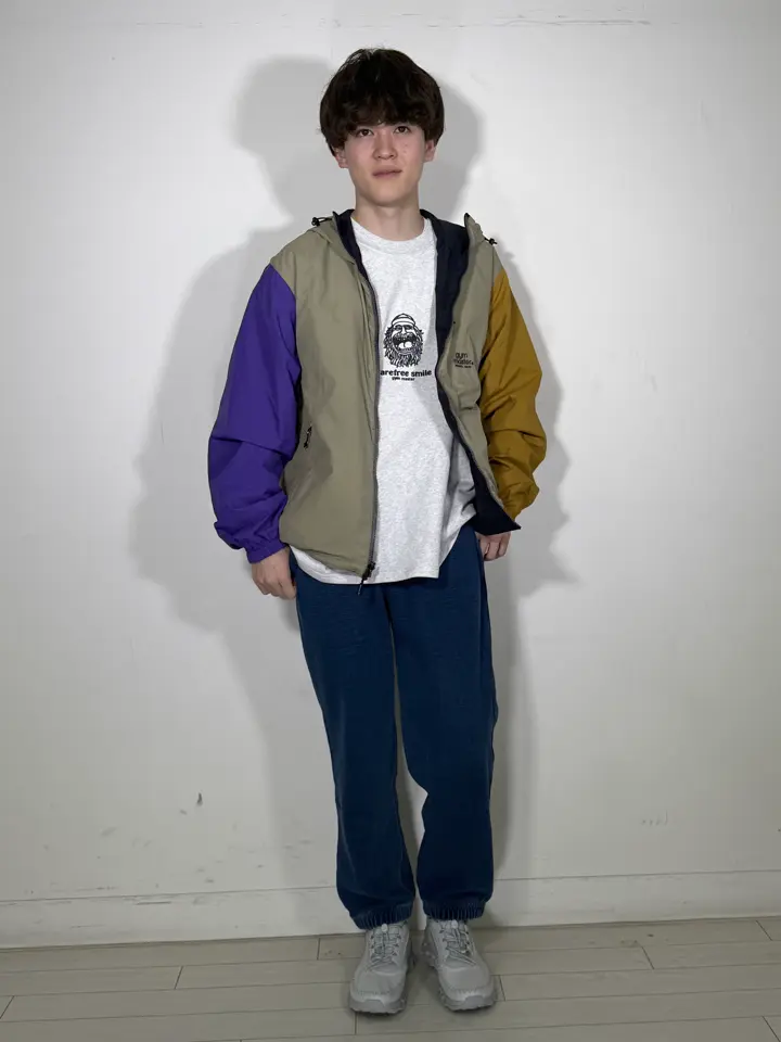 ジムマスター リバーシブルナイロンフードジャケット メンズ